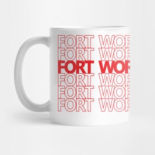 Thank you, Fort Worth Texas Mug